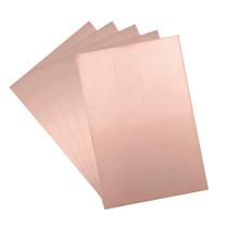 Placa PCB revestida de cobre uxcell FR4 180x120mm 1,5 mm de espessura 5 unidades