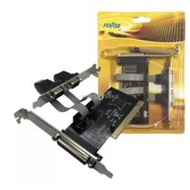 Placa Pci 2 Seriais 1 Paralela Feasso Com Low Profile Jpp-02