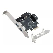 Placa Pci-e 2 Portas Usb 3.0 + 19 Pinos Painel Front Usb 3.0 - MD9