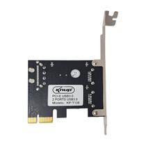 Placa PCI-E USB 3.0 Duas Portas até 5Gbps