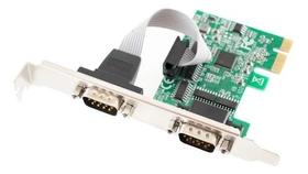 Placa Pci Express 1x 2 Porta Serial Db9 Rs232 Rs485 Rs422