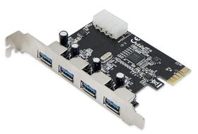 Placa PCI Express com 4 Portas USB 3.0 Placa PCI Express com 4 Portas USB 3.0