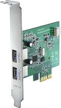 Placa PCI Express INSIGNIA de 2 portas USB 3.0, prata