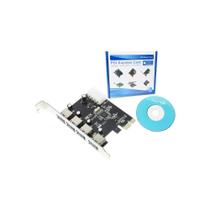 Placa Pci-express Usb 3.0 Com 4 Portas Dp-43 Dex