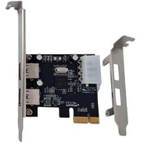 Placa PCI Express USB 3.0 com Taxa de Transferência de Dados até 5Gbps - Knup
