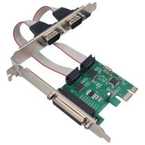 Placa Pci Express X1 2 Seriais 1 Paralela Low Profile JC-PCI-PRS