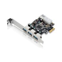 Placa PCI Multilaser Express 4 USB 3.0 3 Portas Frontais + 1 Porta Traseira - GA130