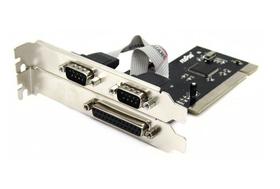 Placa PCI Paralela DB25 com 2 Portas Seriais Feasso JPP-02 Acompanha Perfil Baixo