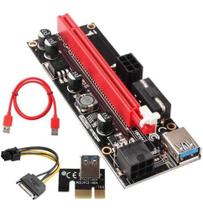 Placa Pci Riser Express Extensor Cabo Usb 3.0 Kp-pl906 Knup