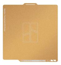 Placa PEI Texturizada Gold 256mm Bambu Lab A1 X1 P1 SERIES Placa PEI Texturizada Gold 256mm Bambu Lab A1 X1 P1 SERIES