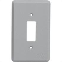 Placa Perlex 4X2 (1 Simples) 13Pl1 Placa Perlex 4X2 (1 Simples) 13Pl1