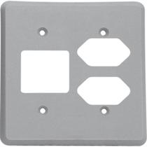 Placa Perlex 4X4 (4 Tomadas) 13Pl22T Placa Perlex 4X4 (4 Tomadas) 13Pl22T
