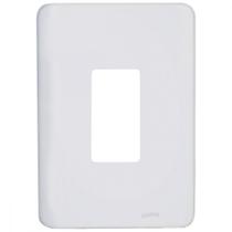 Placa Perlex Aros 4X2 (1 Modulo Vertical) 73Pl1V Placa Perlex Aros 4X2 (1 Modulo Vertical) 73Pl1V