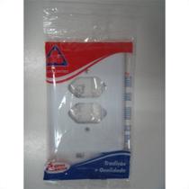 Placa Perlex Branca 4X2 (2 Tomadas) 23Pl2T Placa Perlex Branca 4X2 (2 Tomadas) 23Pl2T