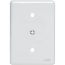 Placa Perlex Branca 4X2 (Cega+Furo) 23Pl0/6 Placa Perlex Branca 4X2 (Cega+Furo) 23Pl0/6