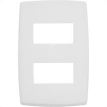 Placa Pial Plus 4X2 (2 Modulos Distanciados) 618506 Placa Pial Plus 4X2 (2 Modulos Distanciados) 618506