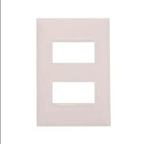 Placa Pial Plus+ 4X2cm 2 Postos Separados Branco - Pial Legrand Placa Pial Plus+ 4X2cm 2 Postos Separados Branco - Pial Legrand
