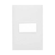 Placa Pial Plus Branca 4x2 1 Módulo Placa Pial Plus Branca 4x2 1 Módulo