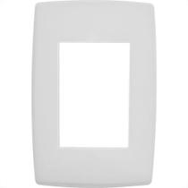Placa Pial Plus+ Branca 4X2 - 3 Modulos - 618503Bc