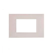 Placa Pial Plus+ Branca 4X2 (3Modulo) 618503Bc