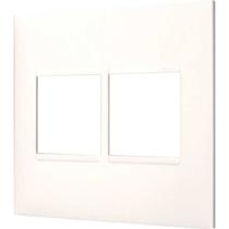 Placa Pial Plus+ Branca 4X4 (2+2 Horizontal) 618512Bc