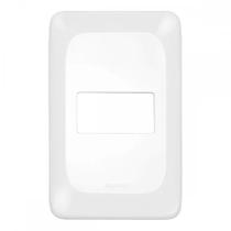 Placa Pial Pop Branca 4X2 - 1 Modulo Lgp21 Placa Pial Pop Branca 4X2 - 1 Modulo Lgp21