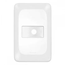 Placa Pial Pop Branca 4X2 - Saida Fio Lgp20F