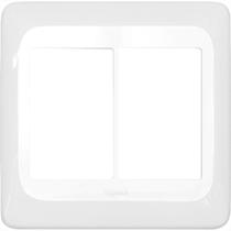 Placa Pial Pop Branca 4X4 - 3 Modulos+3 Modulos Juntos Lgp44