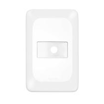 Placa Pial Pop com Suporte + Saída de Fio 4X2 Placa Pial Pop com Suporte + Saída de Fio 4X2