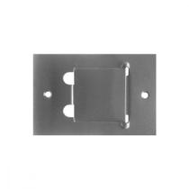 Placa Piso Aluminio 4X2 Para 2 Rj Pa42Rj Placa Piso Aluminio 4X2 Para 2 Rj Pa42Rj
