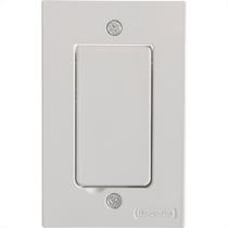 Placa Piso Aluminio Tramontina 4X2 Unha Para 1 Modulo Lux