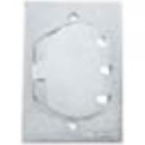 Placa Piso Aluminio Tramontina 4X2 Unha Para 1 Rj45 56121/088 Placa Piso Aluminio Tramontina 4X2 Unha Para 1 Rj45 56121/088