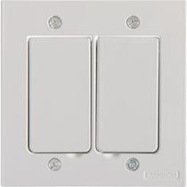 Placa Piso Aluminio Tramontina 4X4 Unha Para 2 Modulos Lux Placa Piso Aluminio Tramontina 4X4 Unha Para 2 Modulos Lux
