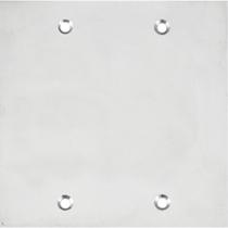 Placa Piso Inox 4X4 Cega Pi4400