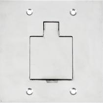 Placa Piso Inox 4X4 Unha 1 Telebras Pi44Tb Placa Piso Inox 4X4 Unha 1 Telebras Pi44Tb