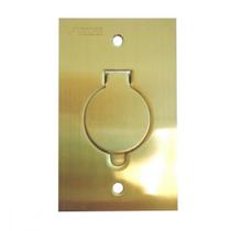 Placa Piso Latao 4X2''Tomada Universal ''Com 1 Tampa Unha Pl42Tu Placa Piso Latao 4X2''Tomada Universal ''Com 1 Tampa Unha Pl42Tu
