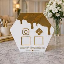Placa Pix Decorativa Em Acrílico Com Qr Code Pagamentos