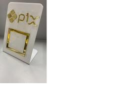 Placa Pix Pagamento