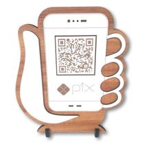 Placa PIX - QR Code - Design Inovador