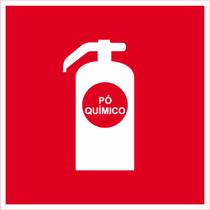 Placa Pó Quimico 20x20 Placa Pó Quimico 20x20