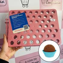 Placa Porcionadora 12g C/Empurrador 2em1 Rosa Bebê Blue Star