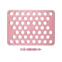 Placa porcionadora de doces 15g rosa bebe blue star Placa porcionadora de doces 15g rosa bebe blue star