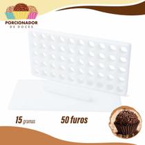 Placa Porcionadora Dosadora De Doces Brigadeiro Beijinho 15g Envio Já
