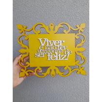 Placa Porta Decorativa com Frase Diversas - 1 unidade Placa Porta Decorativa com Frase Diversas - 1 unidade