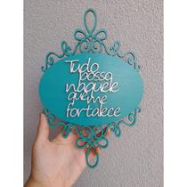 Placa Porta Decorativa com Frase Diversas - 1 unidade Placa Porta Decorativa com Frase Diversas - 1 unidade