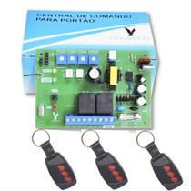Placa Portão garem Universal com 3 controles CMU-12 Hombrus