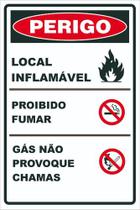 Placa Proibido Fumar Não Fume Diversos Modelos - Afonso Sinalizações
