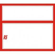 Placa Promoção - 110 mm x 95 mm - Pct 30 Unid