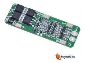 Placa Proteção De Carga Bateria Lítio 18650 3s 20a Bms Pcb