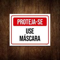 Placa Proteja-Se Use Máscara 18X23 Ml2694 - A